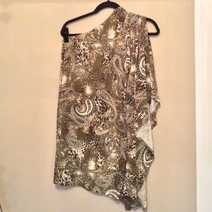 Off the shoulder pattern dress